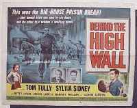 BEHIND THE HIGH WALL 1/2sh
