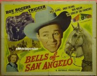 #341 BELLS OF SAN ANGELO 1/2sh '47 Roy Rogers 