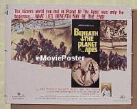 #116 BENEATH THE PLANET OF THE APES 1/2sh '70 