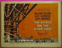 #3054 BRIDGE ON THE RIVER KWAI B 1/2sh '58 