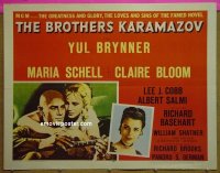 3433 BROTHERS KARAMAZOV ('58) '58 Brynner