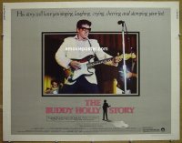 #6059 BUDDY HOLLY STORY 1/2sh '78 Busey 