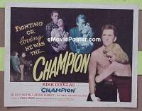 #027 CHAMPION 1/2sh '49 Kirk Douglas, boxing 