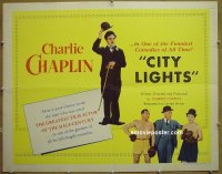 #6082 CITY LIGHTS B 1/2sh R50 Chaplin boxing! 