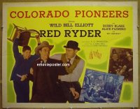 #6087 COLORADO PIONEERS B 1/2sh '45 Elliott 