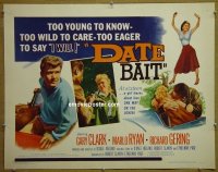 R521 DATE BAIT half-sheet '60 too young & wild!