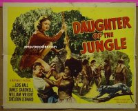 #6929 DAUGHTER OF THE JUNGLE 1/2sh '49 Hall 