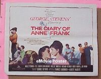 #086 DIARY OF ANNE FRANK 1/2sh '59 Perkins 