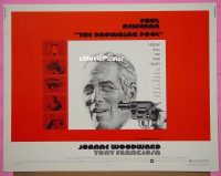 z216 DROWNING POOL half-sheet movie poster '75 Paul Newman, Woodward