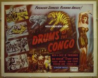 #6116 DRUMS OF THE CONGO 1/2shR40s Ona Munson 
