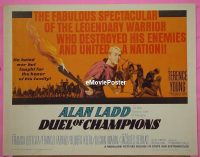 #084 DUEL OF CHAMPIONS 1/2sh '64 Alan Ladd 