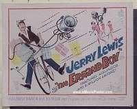 R561 ERRAND BOY half-sheet '62 Jerry Lewis, Donlevy