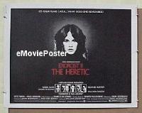 #122 EXORCIST 2: THE HERETIC 1/2sh '77 Blair 