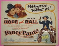 #112 FANCY PANTS 1/2sh R62 Bob Hope,Lucy Ball 