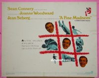 #121 FINE MADNESS 1/2sh '66 Connery, Woodward 