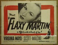 #7306 FLAXY MARTIN 1/2sh '49 Virginia Mayo 