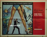 #529 FOR YOUR EYES ONLY 1/2sh 81 Moore asBond 