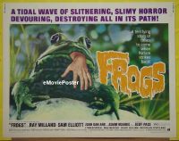 #149 FROGS 1/2sh '72 Ray Milland 