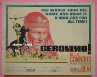 #162 GERONIMO 1/2sh '62 Chuck Connors 