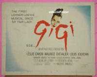 #168 GIGI 1/2sh '58 Leslie Caron 