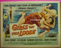 3522 GIRLS ON THE LOOSE '58 classic image!