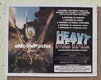 z334 HEAVY METAL half-sheet movie poster '81 classic animation!