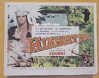 #250 HIAWATHA 1/2sh '53 Native American 