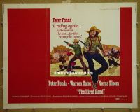 z344 HIRED HAND half-sheet movie poster '71 Peter Fonda, Oates
