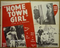 #6160 HOME TOWN GIRL 1/2sh '40s bad girl!