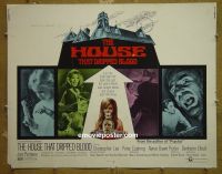 #7348 HOUSE THAT DRIPPED BLOOD 1/2sh '71 Lee 