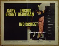 #7360 INDISCREET 1/2sh '58 Grant, Bergman 