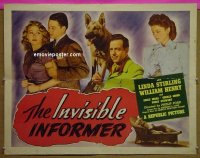 #6948 INVISIBLE INFORMER style B 1/2sh '46 