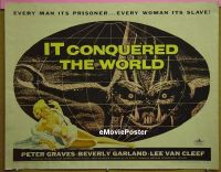 #6949 IT CONQUERED THE WORLD 1/2sh '56 Corman 