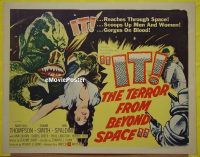 #223 IT THE TERROR FROM BEYOND SPACE 1/2sh'58 