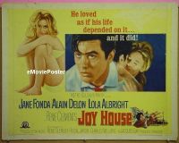 #616 JOY HOUSE 1/2sh '64 Delon, Fonda 