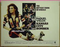 R659 KANSAS CITY BOMBER half-sheet '72 Raquel Welch