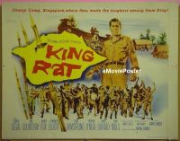#633 KING RAT 1/2sh '65 WW II, Segal, Fox 