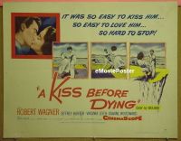 #634 KISS BEFORE DYING 1/2sh '56 Wagner 