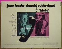 #637 KLUTE 1/2sh '71 Fonda, Sutherland 