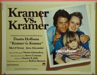#638 KRAMER VS KRAMER 1/2sh 79 Hoffman,Streep 