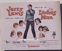 R670 LADIES' MAN half-sheet '61 Jerry Lewis