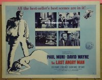 #3125 LAST ANGRY MAN 1/2sh '59 Paul Muni 