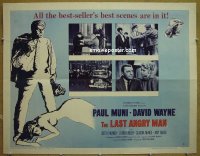 #6185 LAST ANGRY MAN A 1/2sh '59 Paul Muni 
