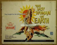 #660 LAST WOMAN ON EARTH 1/2sh '60 Corman 