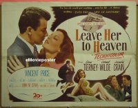 #664 LEAVE HER TO HEAVEN 1/2sh45 Gene Tierney 