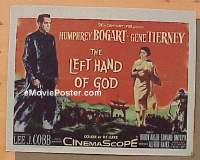 #053 THE LEFT HAND OF GOD 1/2sh '55 Bogart 