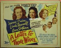 #672 LETTER TO 3 WIVES 1/2sh '49 Crain 