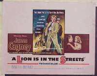 R686 LION IS IN THE STREETS half-sheet '53 James Cagney