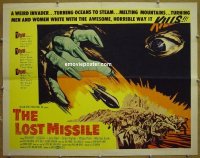 #6199 LOST MISSILE 1/2sh '58 from outer hell! 