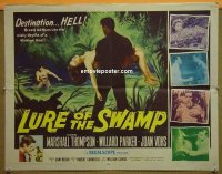 #3132 LURE OF THE SWAMP 1/2sh '57 into Hell! 